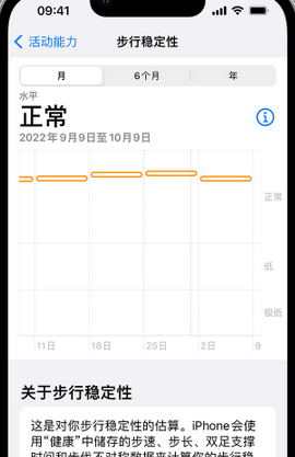 泸水iPhone手机维修如何在iPhone开启'步行稳定性通知'