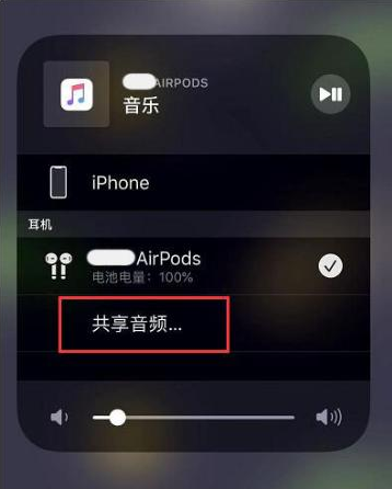 泸水苹果14音频维修点分享iPhone14音频共享设置方法 