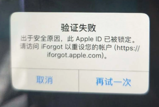 泸水iPhone维修分享iPhone上正常登录或使用AppleID怎么办 