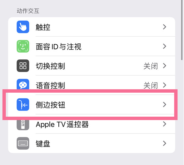 泸水苹果14维修店分享iPhone14 Plus侧键双击下载功能关闭方法 