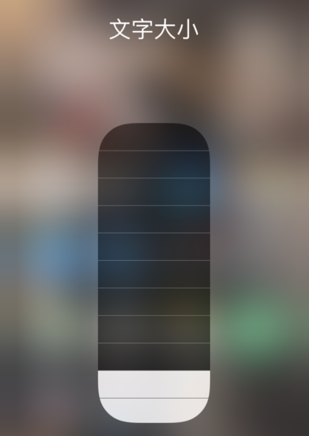 泸水苹果手机维修分享小技巧：在 iPhone 控制中心快速调节字体大小 